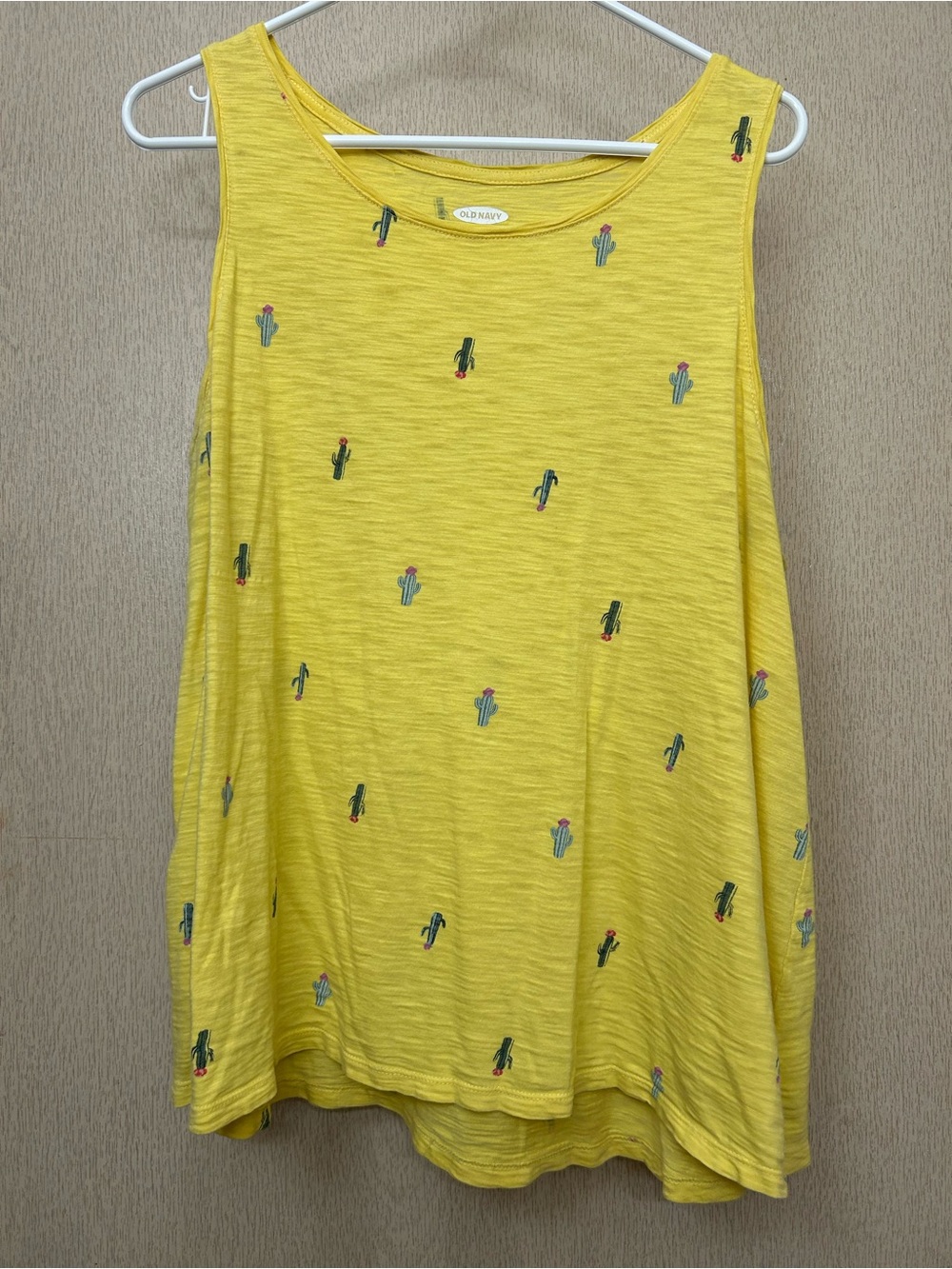 Old Navy - 100% Cotton Cactus Tank Top - Size XL